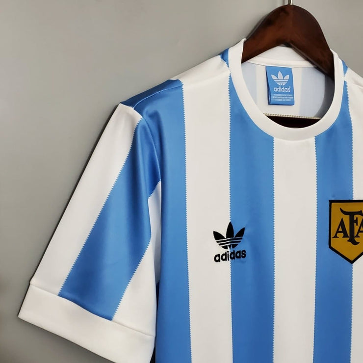 1978 Argentina Home Retro Football Shirt