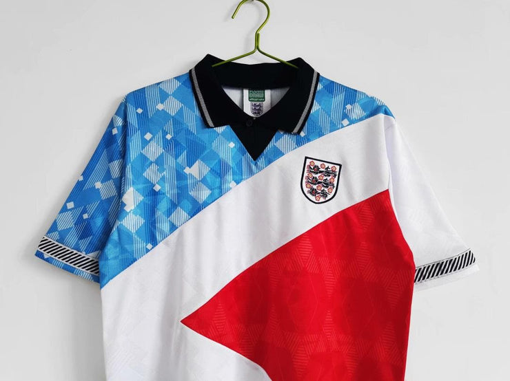 1990 England Home Away Retro Vintage Football Shirts - Soccer jerseys