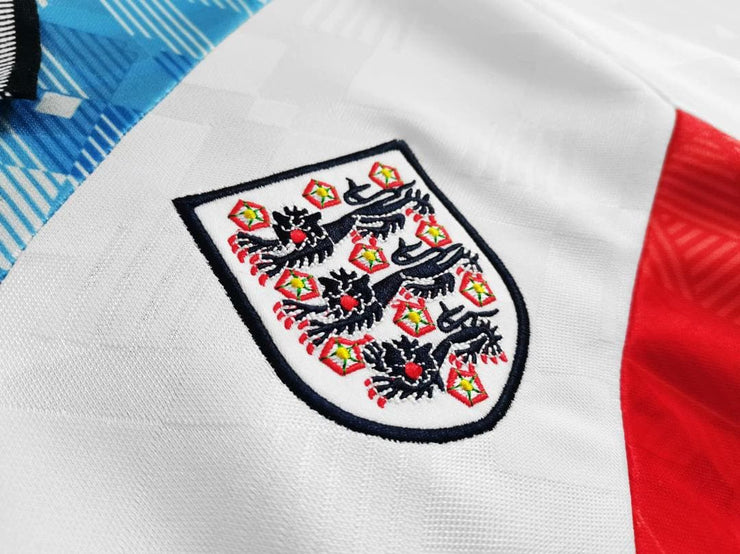 1990 England Home Away Retro Vintage Football Shirts - Soccer jerseys