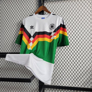 1990 Germany Away Multicolor Retro Vintage Home Football T-Shirt