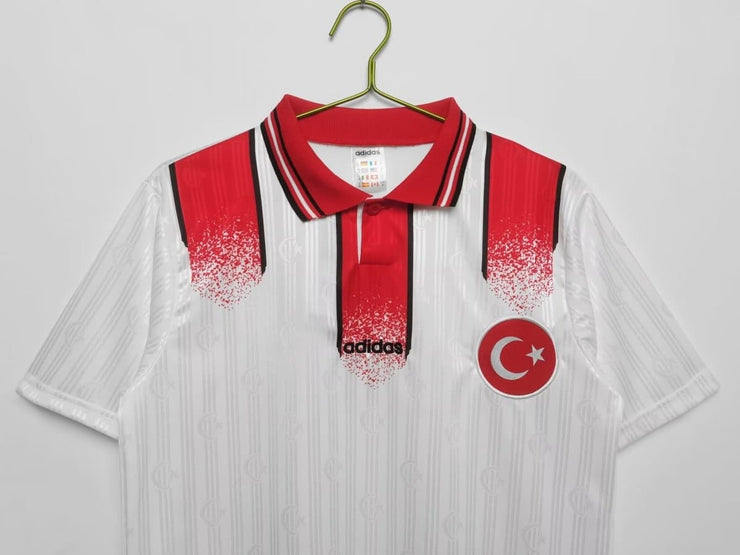 1990 Turkey Away Retro Football Shirt