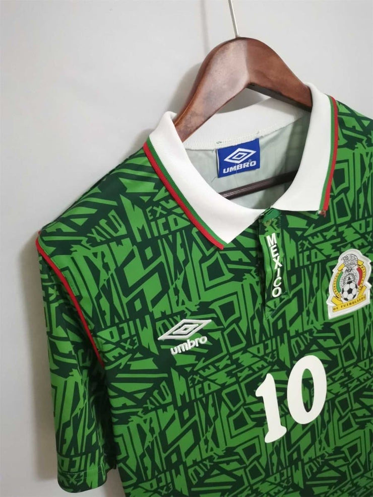 1994 Mexico Home Retro Football Shirt