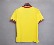 1994 Romania home yellow Retro Football shirts | Soccer jerseys llc