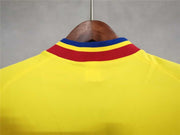 1994 Romania home yellow Retro Football shirts | Soccer jerseys llc