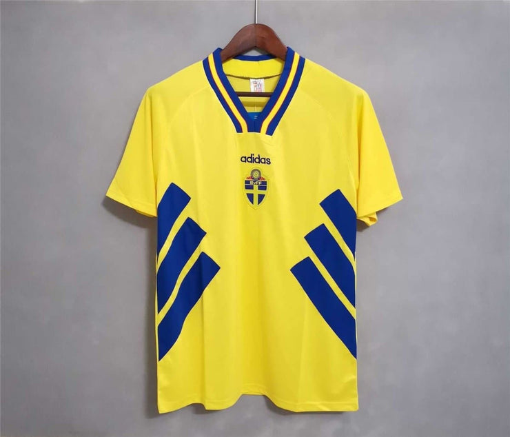 1994 Sweden Home Retro Football Shirt