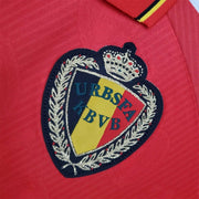 1995 Belgium red Home Retro Football Shirt