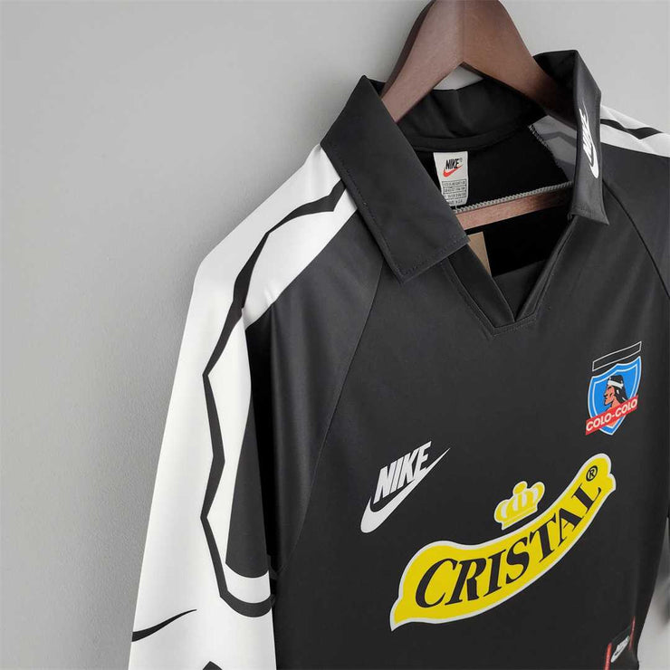 1995 Colo-Colo Away Long Sleeve 9 Retro Shirts - Soccer Jerseys llc