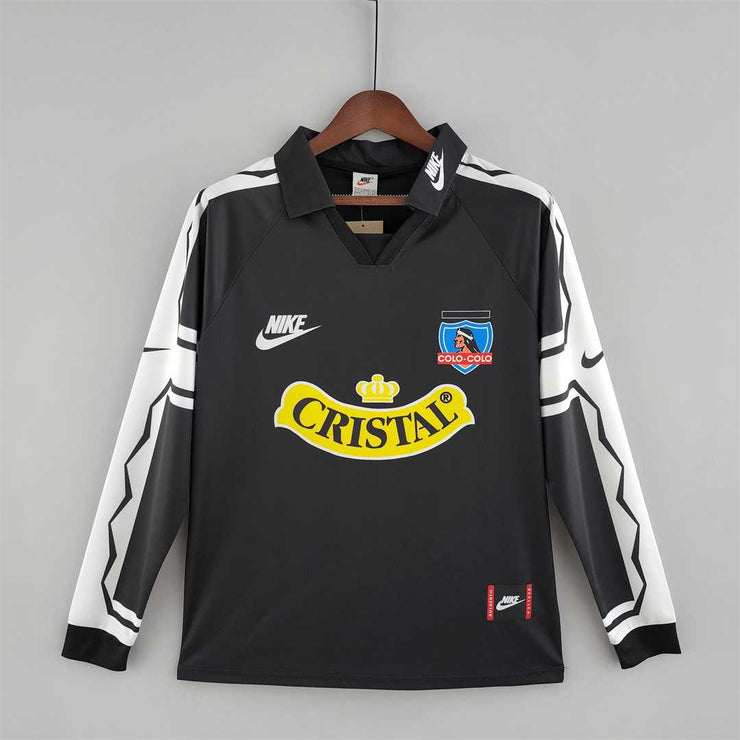 1995 Colo-Colo Away Long Sleeve 9 Retro Shirts - Soccer Jerseys llc