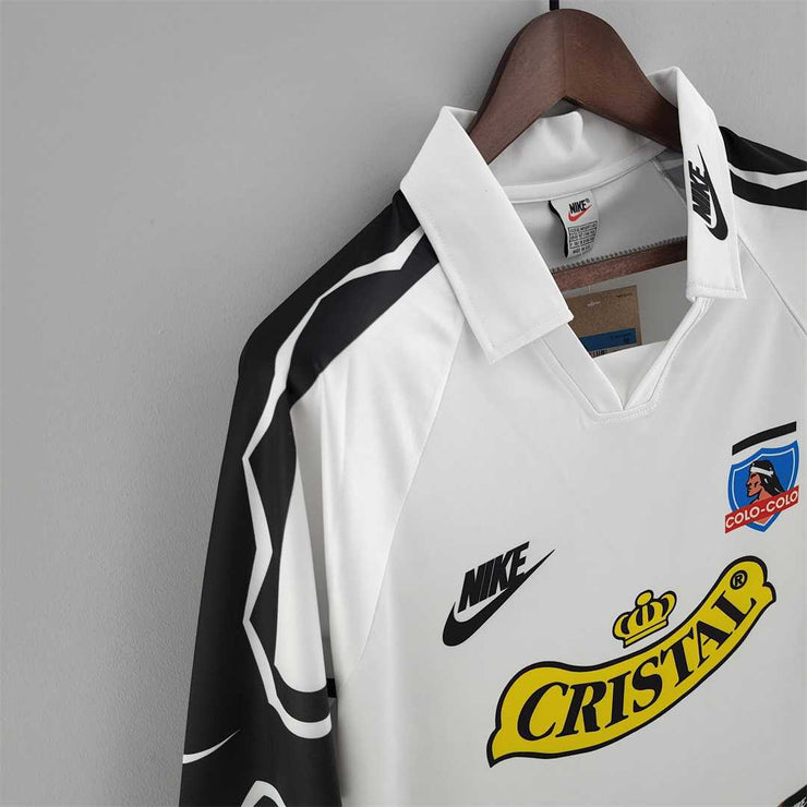 1995 Colo-Colo Away Long Sleeve 9 Retro Shirts - Soccer Jerseys llc