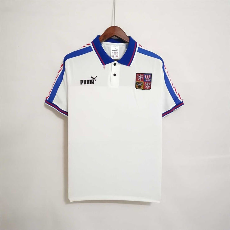 1996 Czech Away Retro Football Shirt