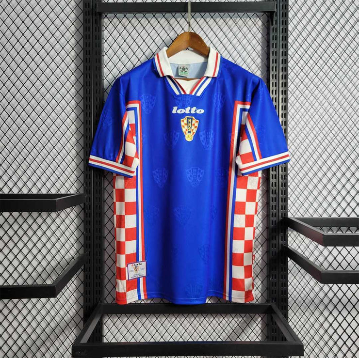 1998 Croatia Home Football Shirt