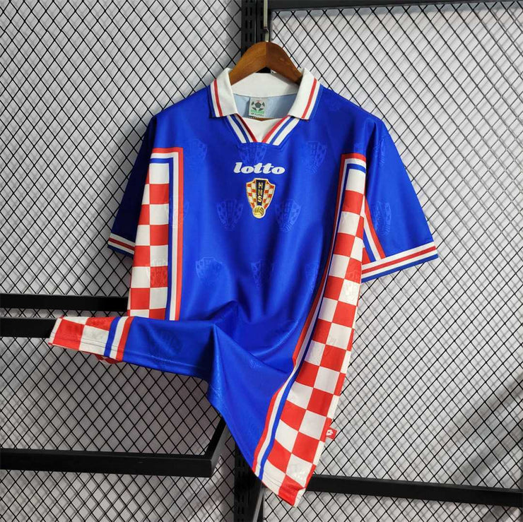 1998 Croatia Home Football Shirt