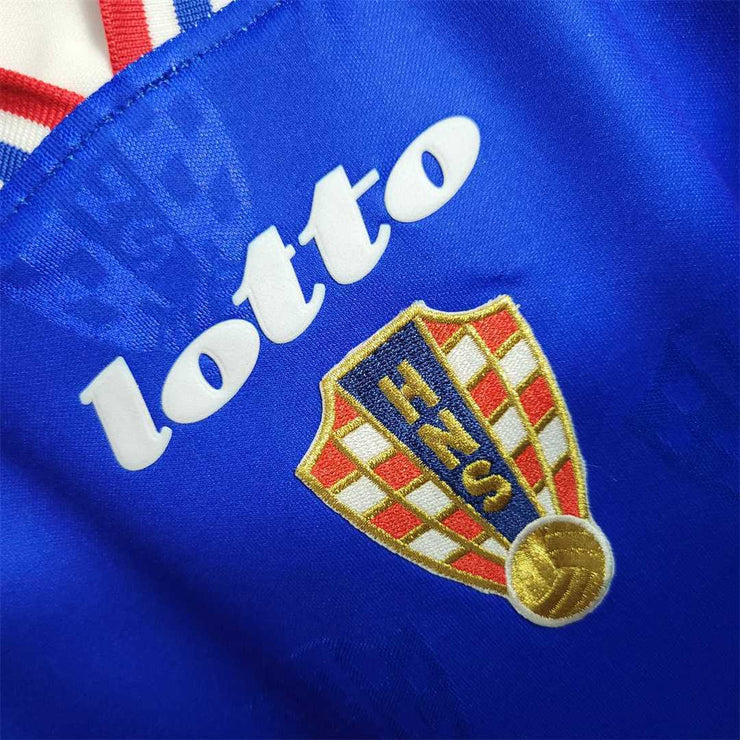 1998 Croatia Home Football Shirt