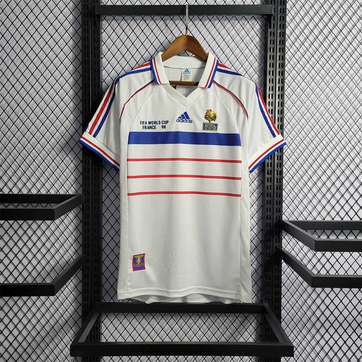 1998 France Away Retro Football Shirt