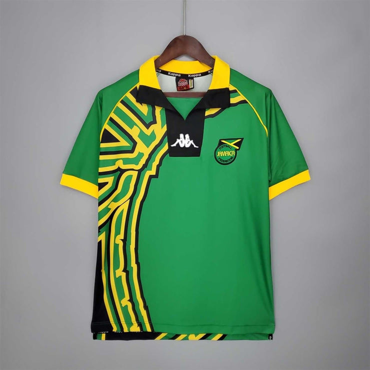 1998 Jamaica Away Home Retro Football Team Shirt - Soccer Jerseys llc