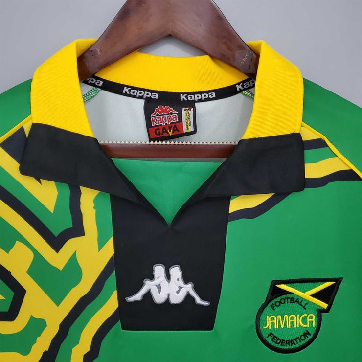 1998 Jamaica Away Home Retro Football Team Shirt - Soccer Jerseys llc