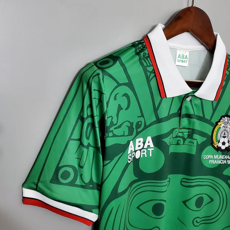 1998 Mexico Classic Retro Vintage  Football Shirt