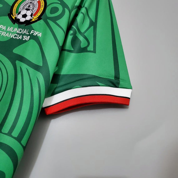 1998 Mexico Classic Retro Vintage  Football Shirt