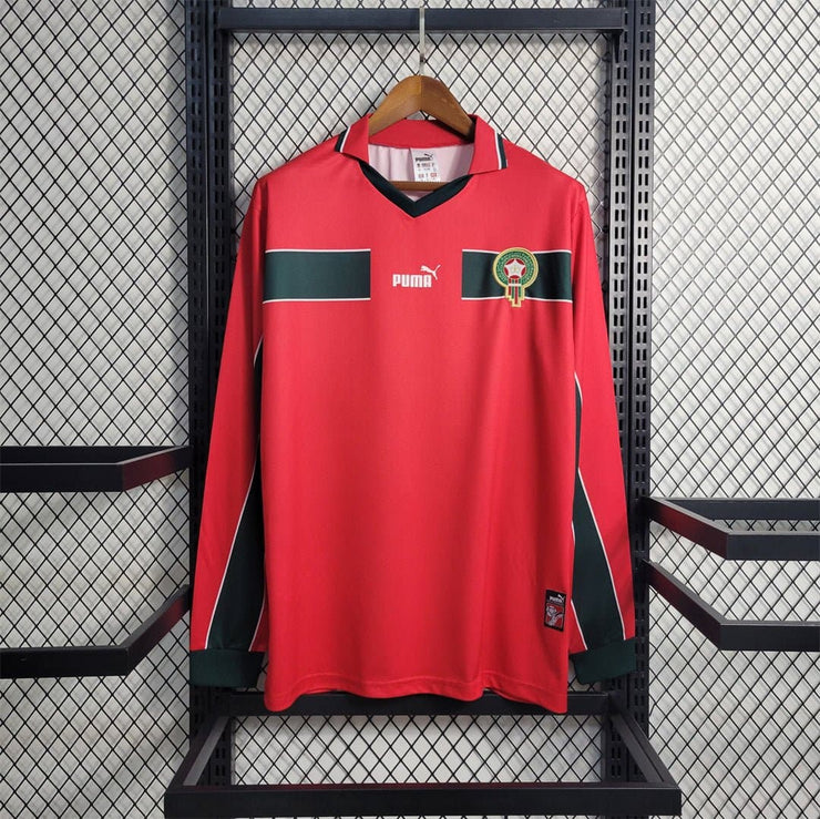 1998 Morocco Puma third away 7 retro Football Shirts - Soccer Jerseys