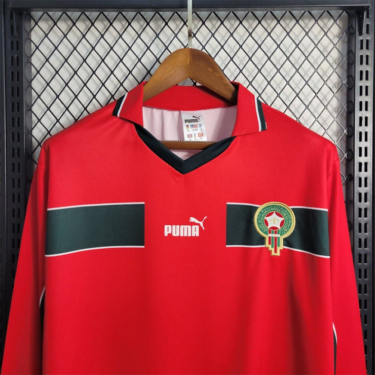 1998 Morocco Puma third away 7 retro Football Shirts - Soccer Jerseys