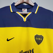 1999 Boca Juniors Old Home Away Retro Vintage Soccer Jerseys