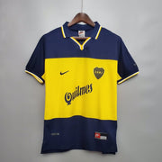 1999 Boca Juniors Old Home Away Retro Vintage Soccer Jerseys