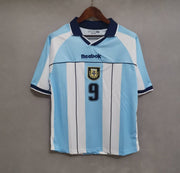 2000 Argentina Official Classic Retro home 7 Retro Football Team Shirts