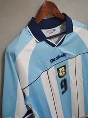 2000 Argentina Official Classic Retro home 7 Retro Football Team Shirts