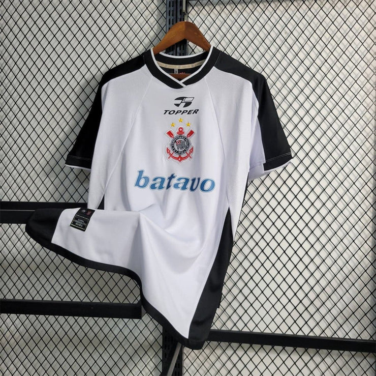 2000 Corinthians home Away 10 retro fc Football Shirt - Soccer Jerseys