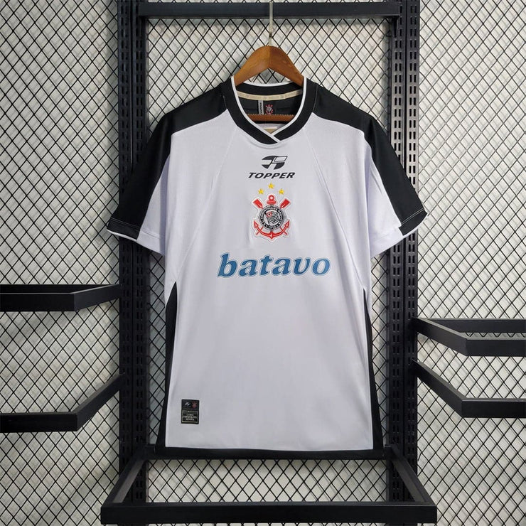 2000 Corinthians Home Retro Football Shirt