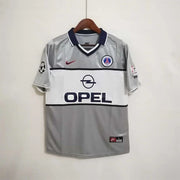 2000 PSG RONALDINHO 21 Away Gray Champions League Soccer jerseys