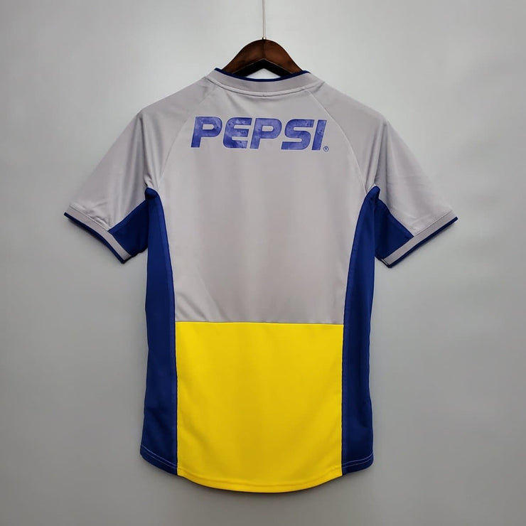 2002 Boca Juniors away 7 retro shirts-