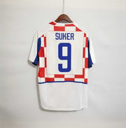 2002 Croatia Home Retro Football Shirt