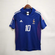 2002 France Home Retro Football Shirt