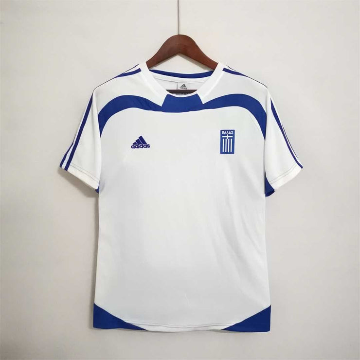 2004 Greece Home Retro Football Shirt