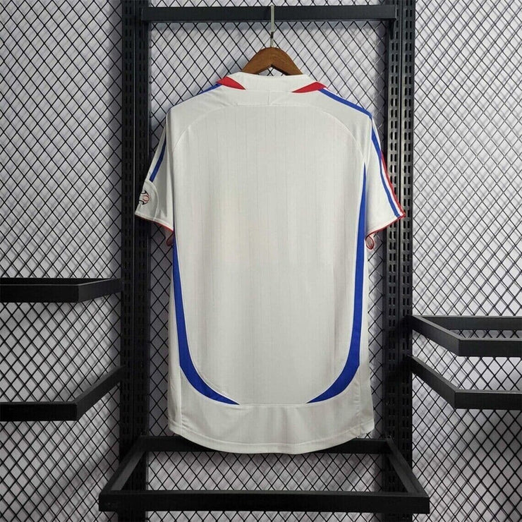 2006 France Zinedine Zidane 10 Away Retro Vintage Soccer Jerseys