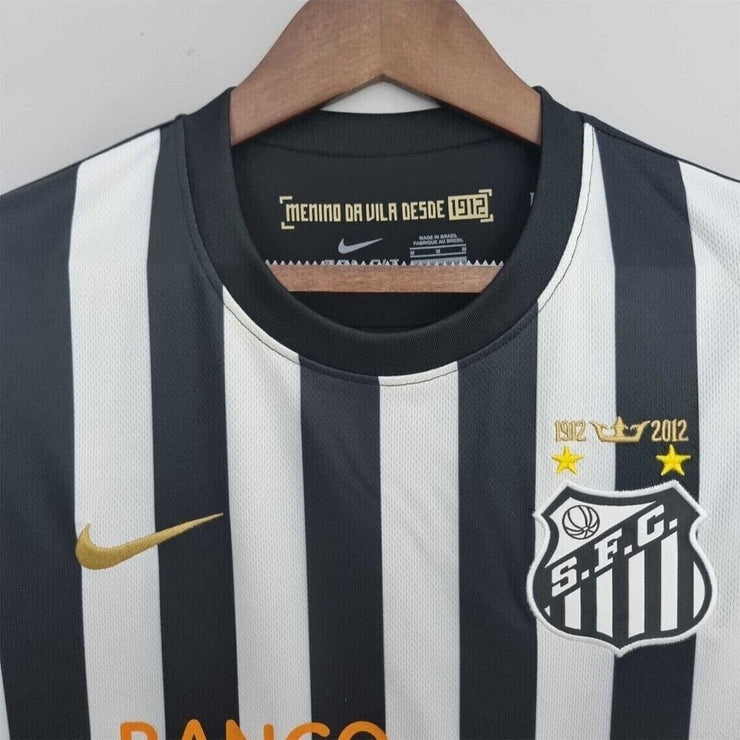 2012-2013 Santos Neymar JR 11 Away Brazil fc Soccer jerseys