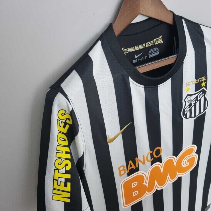 2012-2013 Santos Neymar JR 11 Away Brazil fc Soccer jerseys