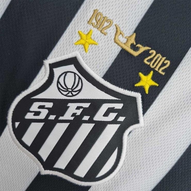 2012-2013 Santos Neymar JR 11 Away Brazil fc Soccer jerseys