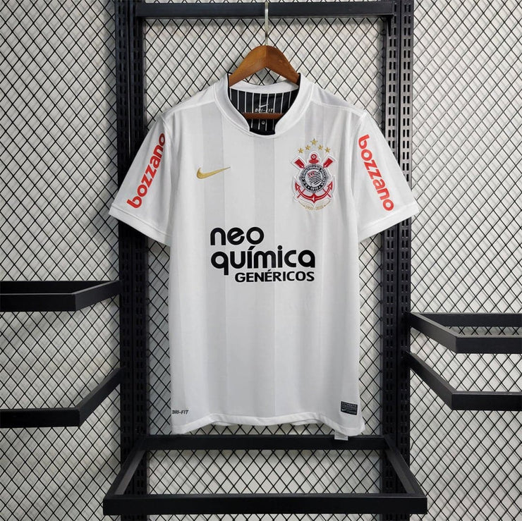 2012 Corinthians Home Retro Football Shirt