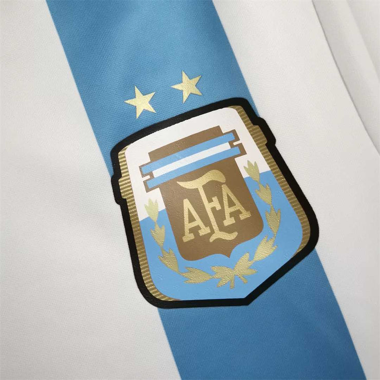 2014 Argentina Home Retro Football Shirt