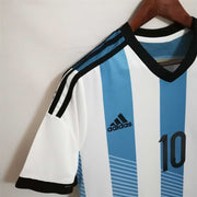 2014 Argentina Home Retro Football Shirt