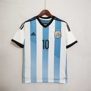 2014 Argentina Home Retro Football Shirt