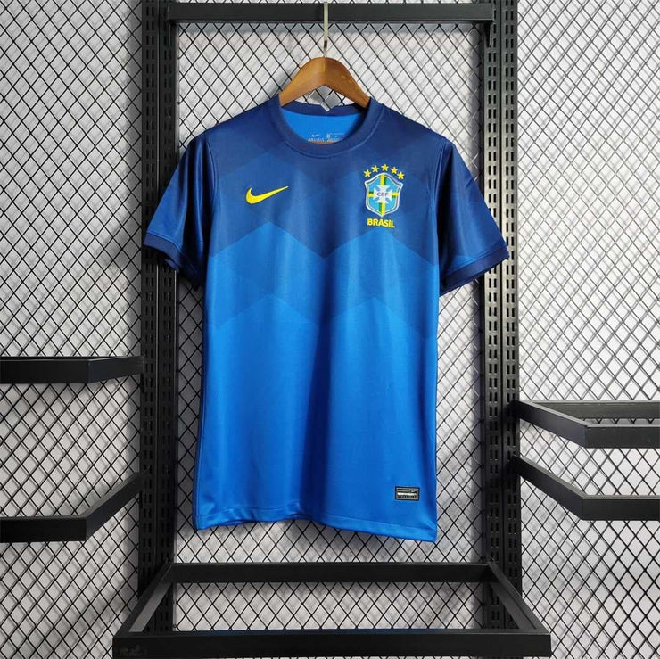 2021 Brazil Away Retro Football Shirt