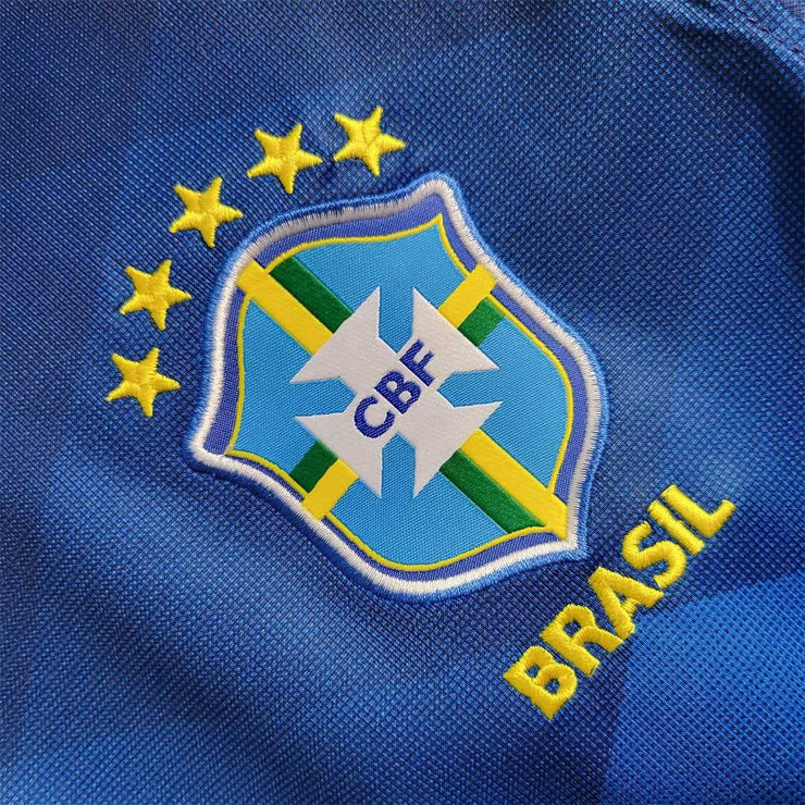 2021 Brazil Away Retro Football Shirt