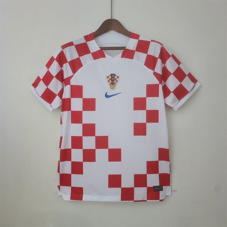 2022 Croatia Home Retro Football Shirt