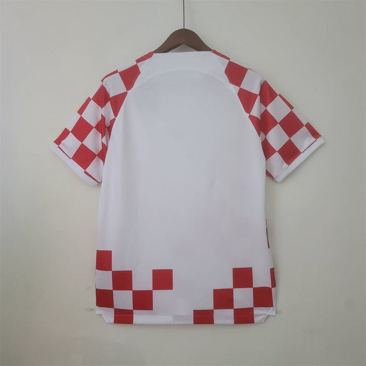 2022 Croatia Home Retro Football Shirt