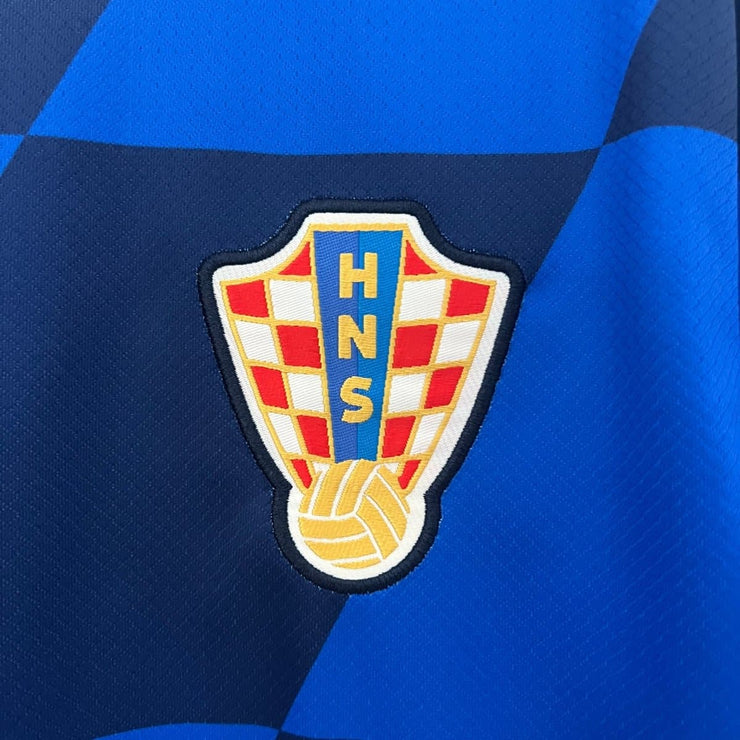 2024 Croatia Away Retro Football Shirt