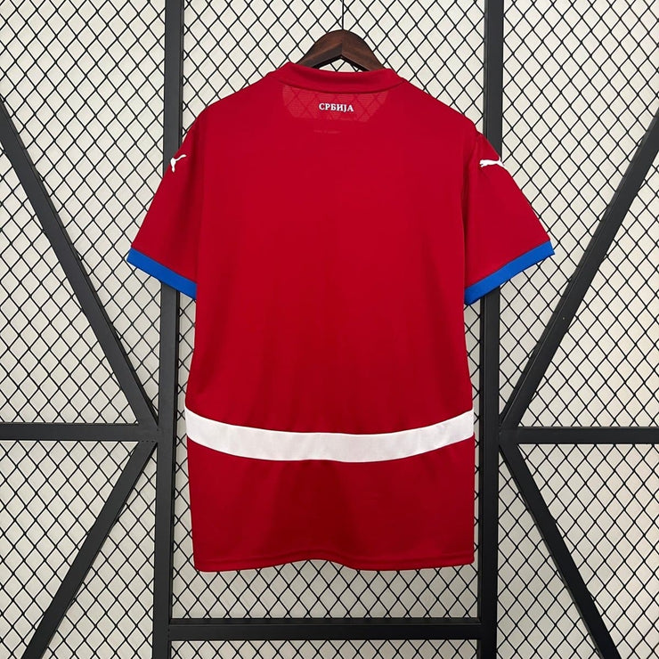 2024 serbia Home Retro Football Shirt