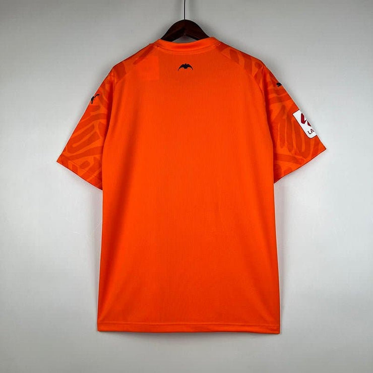 23-24 Valencia Home Retro Football Shirt